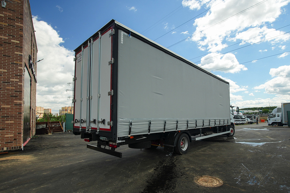 Автомобиль грузовой бортовой с тентом (ШТОРНИК) на базе DONGFENG С120L