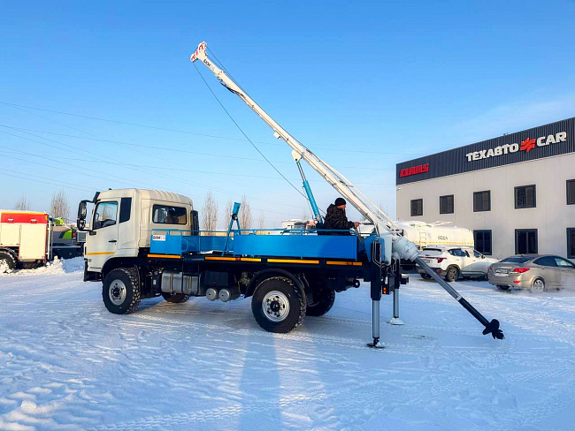 БКМ-6000 Бурильно-крановая машина DONGFENG 4x4