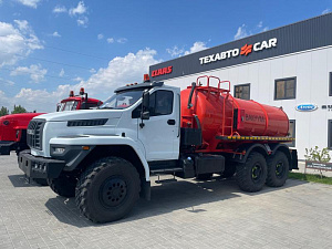 АВТОЦИСТЕРНА ВАКУУМНАЯ МВ-10 Урал NEXT 6x6