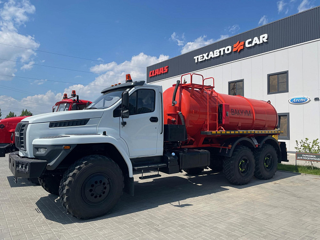 АВТОЦИСТЕРНА ВАКУУМНАЯ МВ-10 Урал NEXT 6x6