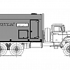 ППУА СЕРИИ UNISTEAM-M1 НА БАЗЕ ШАССИ УРАЛ 4320-19 / УРАЛ 5557-11