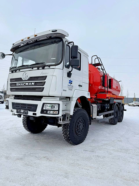 АВТОЦИСТЕРНА МВ-10 на  Шасси SHACMAN 6х6 SX1258DR 6х6385