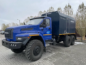 ПЕРЕДВИЖНАЯ ПАРОВАЯ УСТАНОВКА ППУ-1600/100 на шасси УРАЛ 4320-72 НЕКСТ