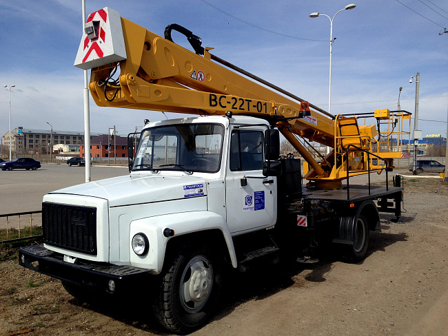 ВС-22Т-01 автогидроподъемник телескопический (автовышка)